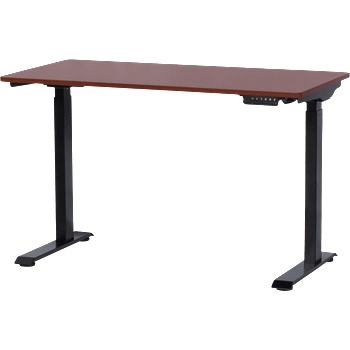 Carmen Ергономично бюро с регулиране на височината Carmen CR-119 - махагон-черен (3510003_5)