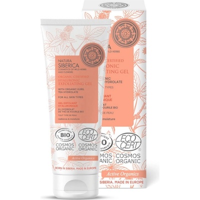 Natura Siberica hyaluronový exfoliační gel pro všechny typy pleti 75 ml