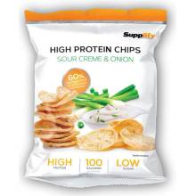 Supplify High Protein Chips Sour creme and Onion 50 g