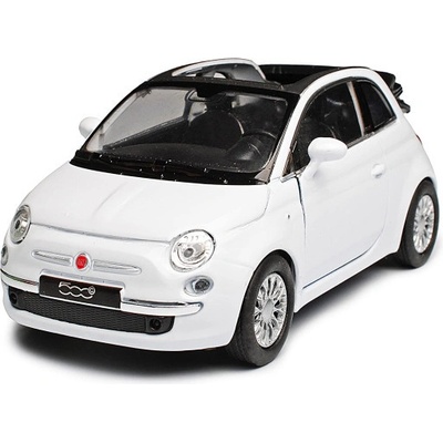 Welly Fiat 500 C ´10 white 1:34