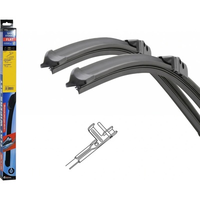 Compass Flat Set Pin 550+410 mm 10513