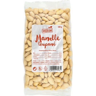 Wolfberry Mandle lúpané Medium 500 g