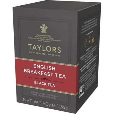 Taylors of Harrogate čaj english breakfast 20 sáčků