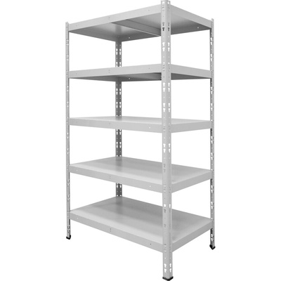ZLKL Regál 1800 x 1000 x 500 mm biely P00151-5