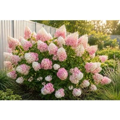 Hortenzia metlinatá (Hydrangea paniculata) ‘PINK LADY’ - výška 20-30 cm, kont. C2L