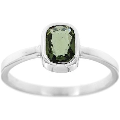 Zlatnictví U Kostela Zlatý Prsten s vltavínem 164.5b