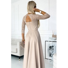 Numoco Amber dámske šaty 309-10 béžová