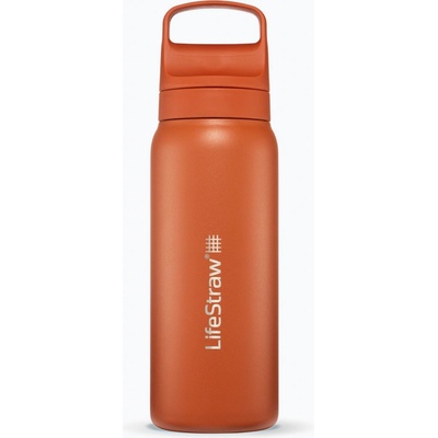 LifeStraw Go 2.0 Stainless Steel Kyoto Orange 1l