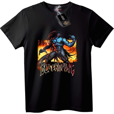 NOONEBRAND Тениска Берсеркер Фентъзи - 5XL, Black