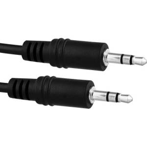T'nB Кабел TNB JACK3, от AUX(м) към AUX(м), 3m, черен (JACK3)