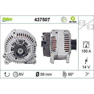 Alternátor VALEO 437507