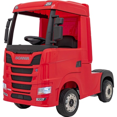 Tomido Elektrický kamión Scania červená