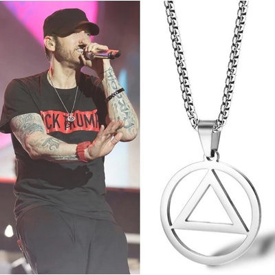 Origoska Řetízek Eminem (ocel) EM3 Stříbrná
