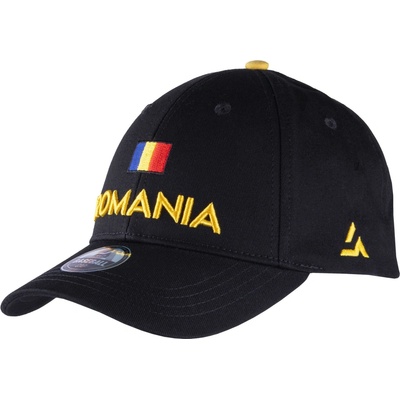 Baseballová FLLÖS B-CAP ROMANIA 7 čierna žltá mix