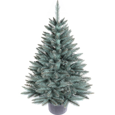 zanapo.cz Umelý vianočný stromček Smrek klasický v kvetináči 110 cm