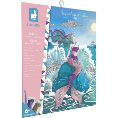 Janod Atelier Креативен комплект Мини Русалки Блестящи пясъци