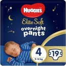 HUGGIES Elite Soft Pants OVN 4 9-14 kg 19 ks