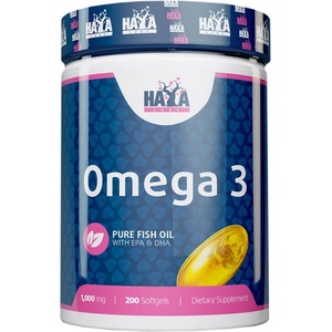 Haya Labs Omega 3 1000 mg [200 Гел капсули]