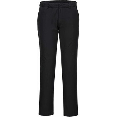 Dámské kalhoty Stretch Slim Chino, černá, krátké, vel.26