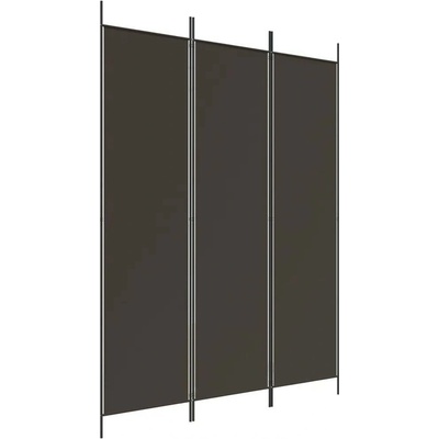 Lumarko Paraván 3-panelový hnědý 150 x 200 cm