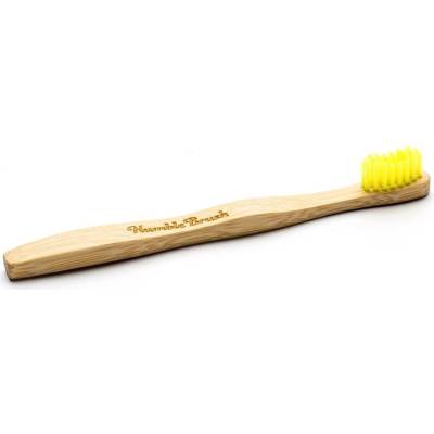 Humble Bambusová zubná kefka pre deti Mäkká Žltá