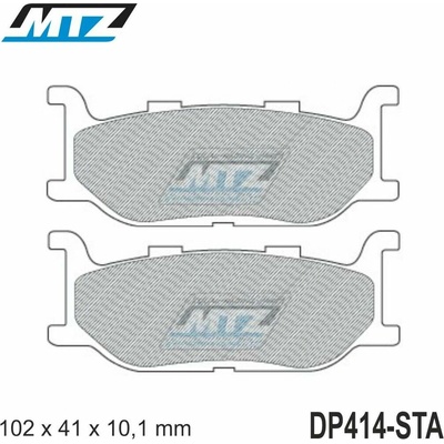 Destičky brzdové DP414-STA - směs Standard DP414-STA