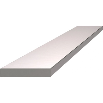 Plochá tyč 30 x 5 x 6000 mm, broušená nerez AISI 304