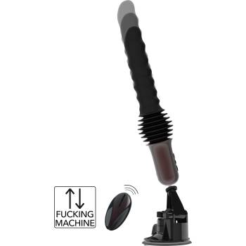 Hidden Desire Extreme Anal Power Thrusting Vibrator Black