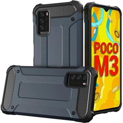 Pouzdro IZMAEL Hybrid Armor Xiaomi Redmi Note 10 5G/Poco M3 Xiaomi Redmi Note 10 5G modré