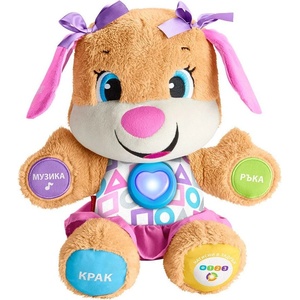 Mattel Образователна играчка Fisher Price - Кученце, момиченце (19030)