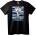 NOONEBRAND Тениска Аниме Карате Майстор - 2XL, Black