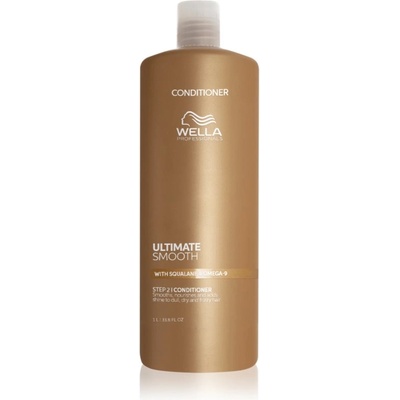 Wella Ultimate Smooth Conditioner подхранващ балсам за блясък и мекота на косата 1000ml