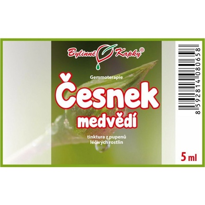 Cesnak medvedí puky gemmoterapie 5 ml