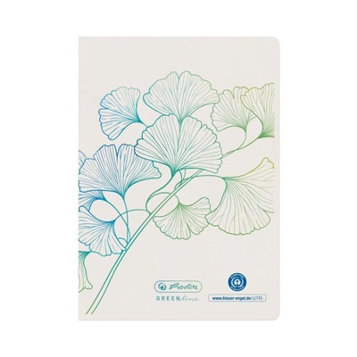 Herlitz Бележник Herlitz Ginkgo A6/32 листа с редове (50033584) (50033584)