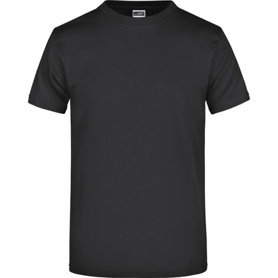 James & Nicholson JN 02 krátký rukáv pánske COT02000200203-black