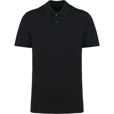 Kariban VINTAGE PK200 PREMIUM pánské elastické piqué polo Supima black