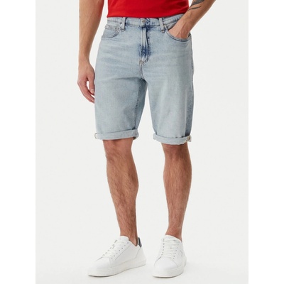 Calvin Klein pánské modré džínové šortky J30J327193