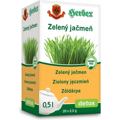 Herbex zelený Jačmeň 20 x 2,5 g