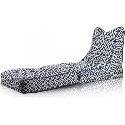 TiaHome sedací vak fumiko exclusive modrá