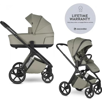 EASYWALKER Zoey Sage Green kombinovaný 2v1 2025