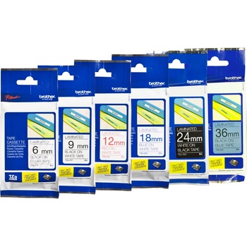 Image 1 of Brother TZe ленти за етикетен принтер Broter P-touch