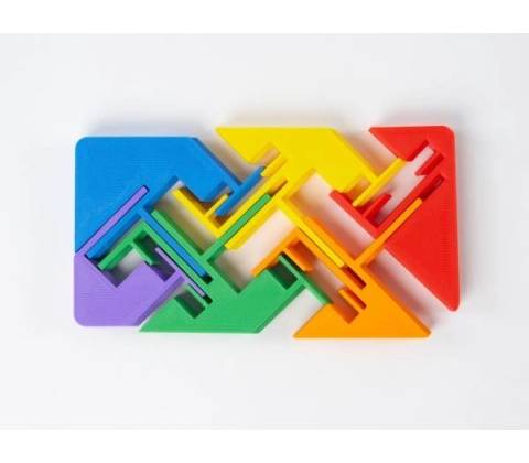RECENTTOYS Zigguflat Puzzle