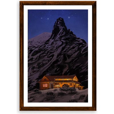 Poster Chata pri Zelenom plese - Poster A3 bez rámu (27,9€)