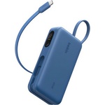 Belkin ULTRACHARGE аварийно зарядно устройство с Type-C конектор, 10000mAh, LED дисплей + вграден Type-C кабел, ТЪМНОСИНЬО BPB035HQBL (BPB035HQBL)