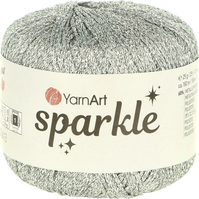 YarnArt Sparkle 1300 strieborná