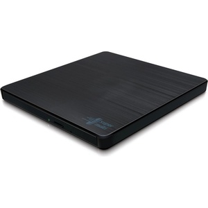 Hitachi-LG Data Storage Външно оптично устройство Hitachi-LG GP60 USB3.0 CD/DVD Slim, черен - GP60NB60. AUAE12B (GP60NB60.AUAE12B)