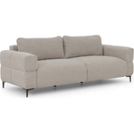 ROPEZ Бежов диван 217 cm Helio - Ropez (Helio Sofa 3os. Aragon 20 ( Davis ) Czarny Mat)