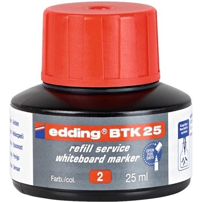 Edding BTK25 Náhradní inkoust pro popisovač 28/29/360 červený