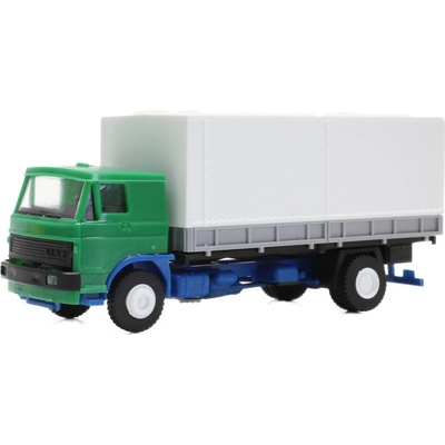 Igra model Liaz zelený plachta bílá H0 66618218