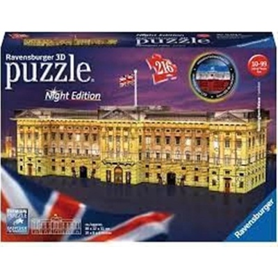 Ravensburger 3D puzzle Svítící Buckinghamský palác 216 ks